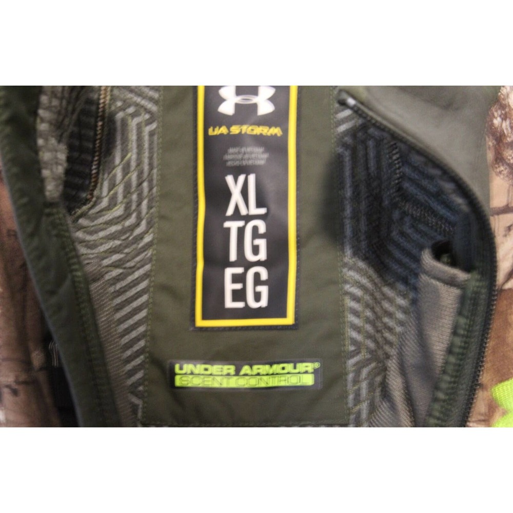 Under Armour Realtree Xtra Ridge Reaper Softshell Hunting Jacket Men's XL H14004 - Picture 5 of 12